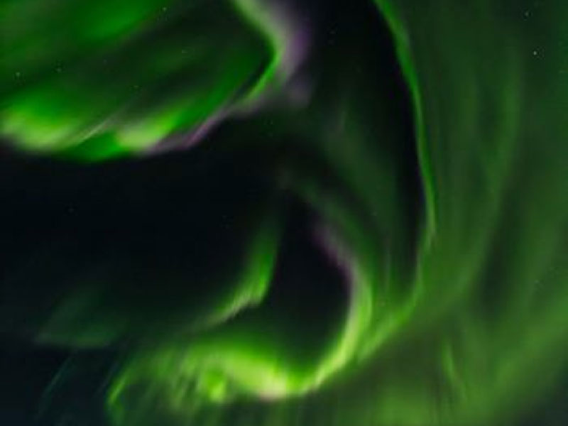 Polarlichter »tanzen« regelrecht über den Himmel Alaskas