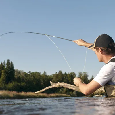 Fly fishing in Alaska