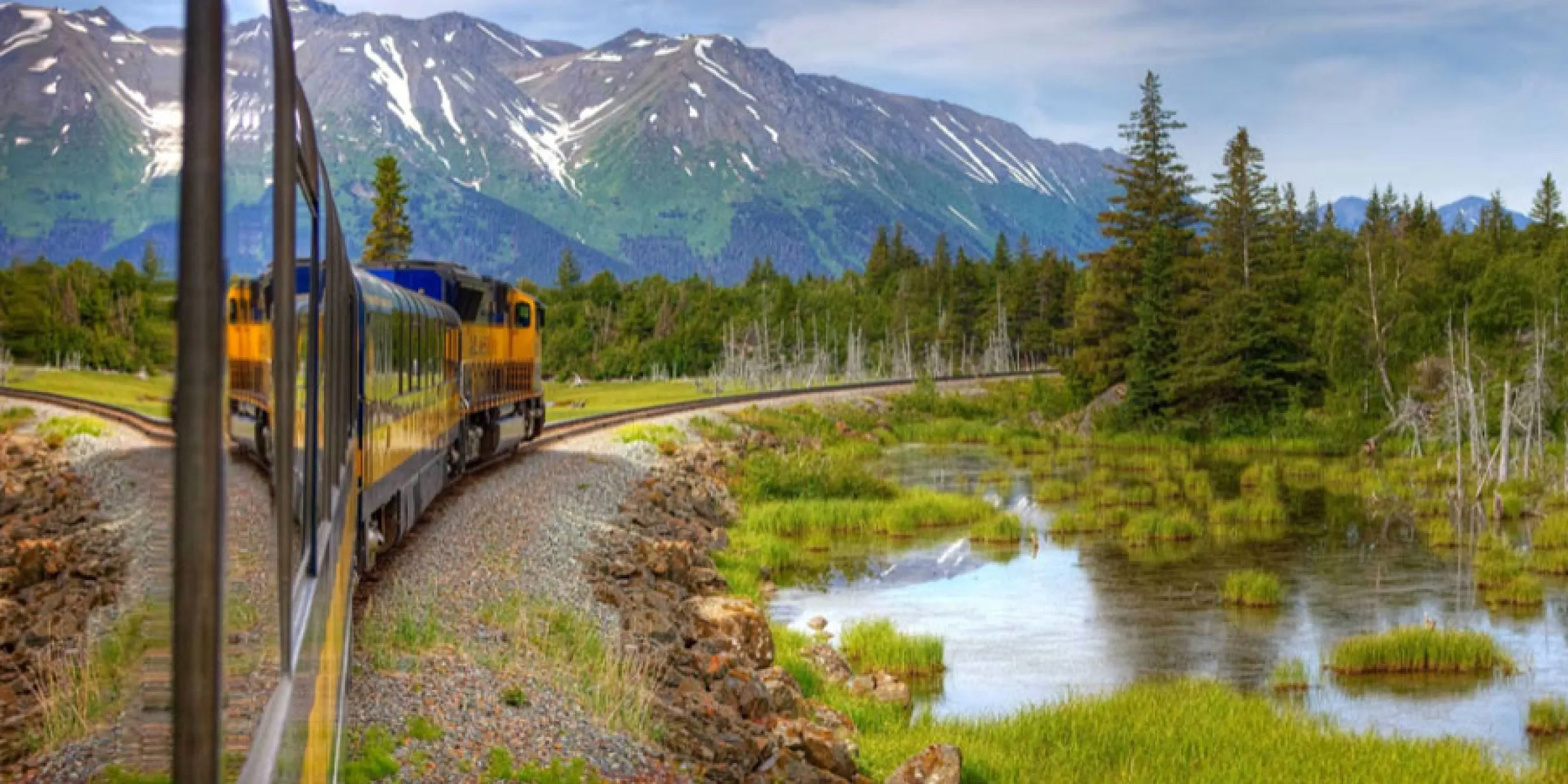 Alaska Railroad - mit dem Zug von Seward nach Fairbanks über Anchorage